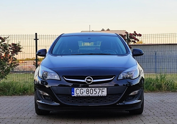Opel Astra cena 46900 przebieg: 37500, rok produkcji 2018 z Grudziądz małe 301
